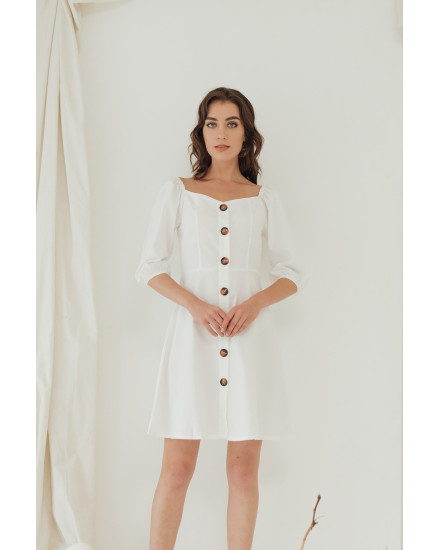 SONYA DRESS - WHITE