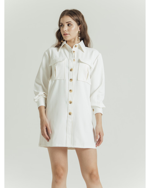 CONCETTA DRESS - WHITE
