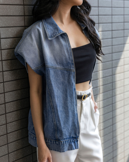 Dallas Denim Vest
