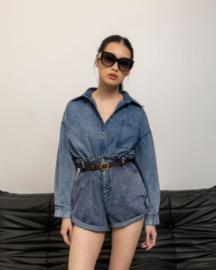 Chicago Denim Shirtdress