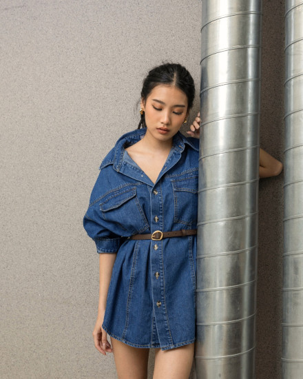 Boston Denim Shirtdress
