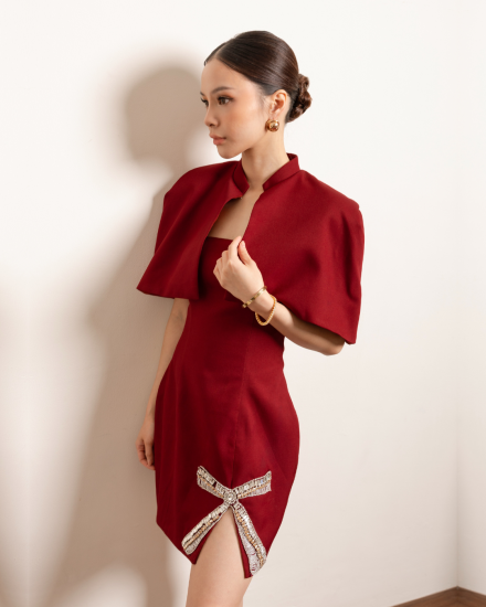 Rui Cape Dress